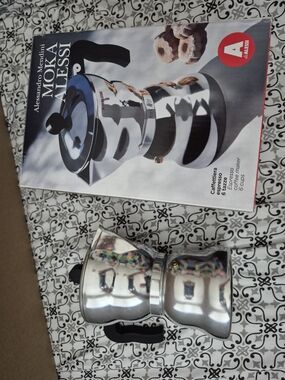 Alessi Moka Espresso Maker -  Aluminum